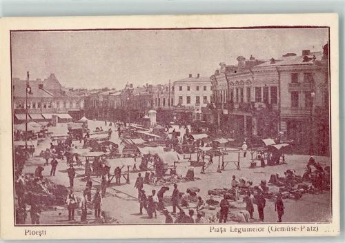 Ploiesti Piata Legumeior Gemüse-Platz Marktszene