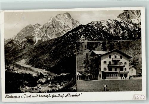 6215 Hinterriß - Herzogl. Gasthof Alpenhof