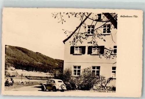 96317 W8641 Weißenbrunn , Kr Kronach - Haus Ruhstein Oldtimer