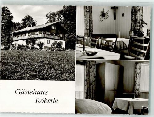 Niedersonthofen Gasthaus Köberle Zimmer Schrank Speiseraum Kreuz