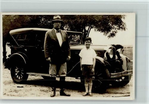 Oldtimer Mann mit Hut