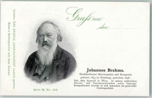 1900 Werbung Esser Seifenpulver Das Grosse Jahrhundert Serie M Nr. 419 AK