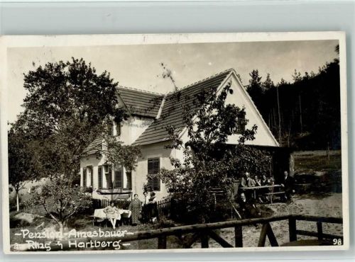 Hartberg 1928 Pension Amesbauer , am Ring