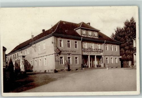 Bad Klosterlausnitz Gsthaus Friedrichshof Litfaßsäule