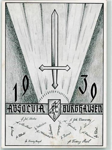 Burghausen Absolvia Burghausen 1939 Studentika