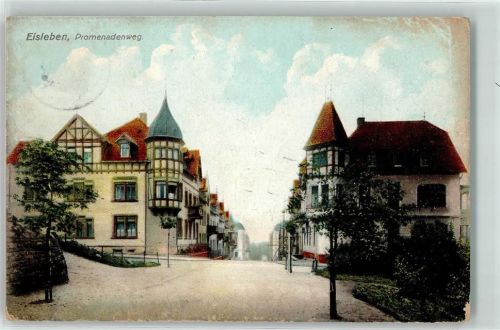 06295 O4250 Lutherstadt Eisleben 1908 - Promenadenweg
