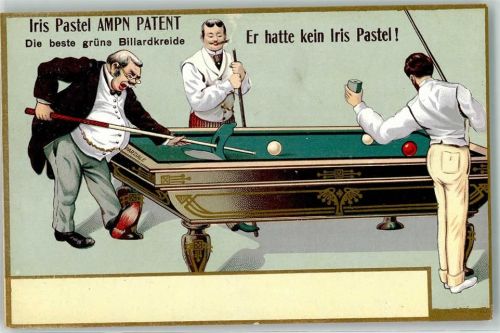 Napoli Werbung A.M. Parziale Billardtisch Billard