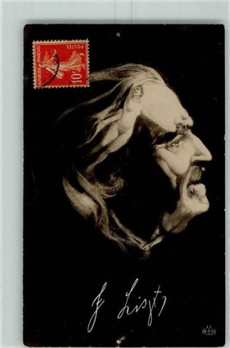 Komponist Franz Liszt AK
