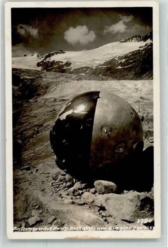 Ballongondel Piccards am Gurgler Alpiner Kunstverlag Much Heiss 3784 AK