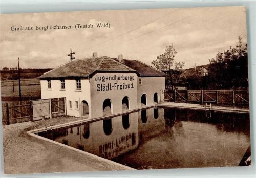 Borgholzhausen Jugendherberge Städt. Freibad