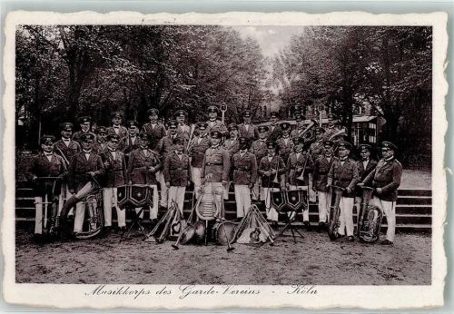Köln Altstadt-Süd 101 Karneval Musikcorps des Garde Vereins Obermusikmeister a.D. Fr. Wilh. Klein Rubensstraße
