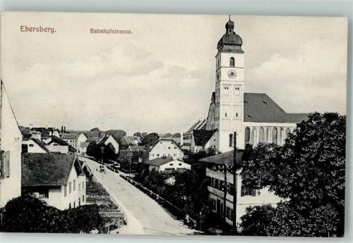 Ebersberg 1910 Bahnhofstraße Erh. II
