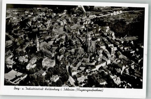 Waldenburg 1942 Fliegeraufnahme Strähle