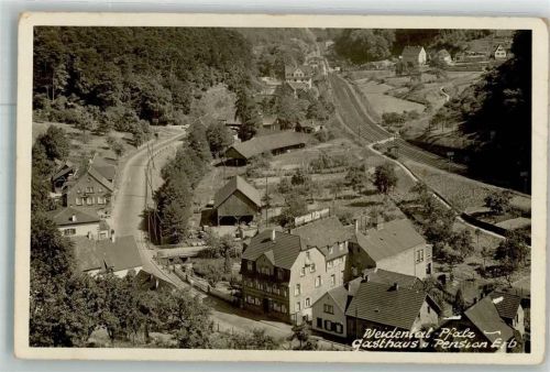Weidenthal Gasthaus Erb Bahnstrecke