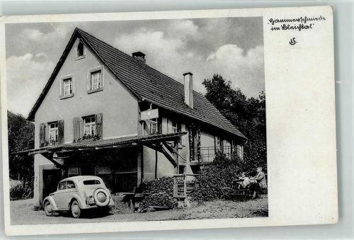 Weisweil Gasthaus Zum Waldhorn Josef Faisst Ort lt. Stempel