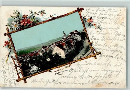 Backnang 1901 Passepartout