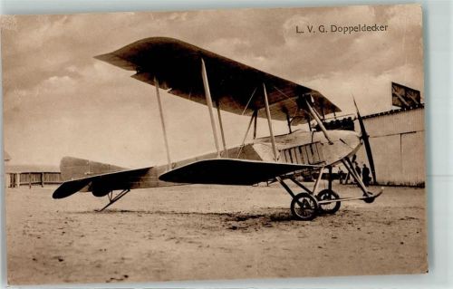 L.V.G. Doppeldecker WK I Sanke, Flugzeug
