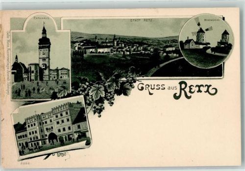 Retz Rathaus Windmühle