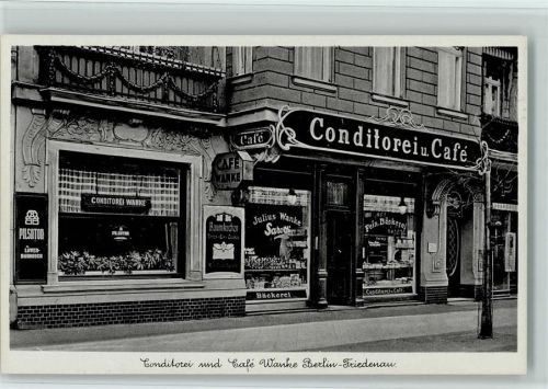 Friedenau Konditorei Café Wanke