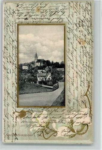 Großröhrsdorf 1906 Passepartout Nr. 6012