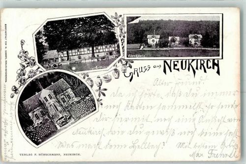 01904 O8505 Neukirch ,Lausitz 1897 - Georgen-Bad Villen-Kolonie Valren-Müle