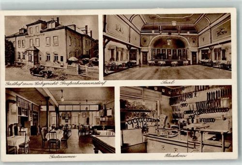 Großerkmannsdorf Gasthaus Zum Erbgericht Fleischerei