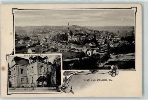 68130 Altkirch - Hotel z. Bahnhof