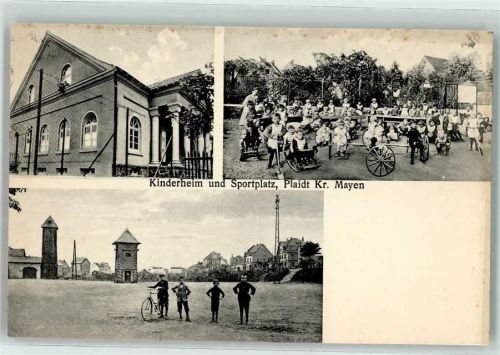 Plaidt Kinderheim u. Sportplatz Fahrrad