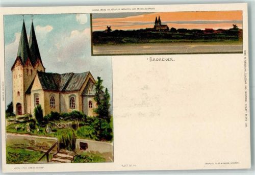 Broager 1899 sign. Biese