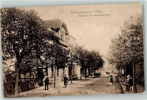 Bad Klosterlausnitz 1913 Bahnhofstraße