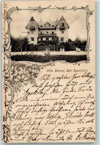Bad Oppelsdorf 1901 Villa Heimat