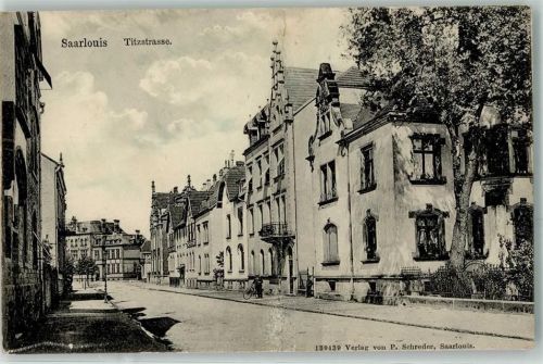 66740 W6630 Saarlouis Gebrauchsspuren Titzstraße Fahrrad