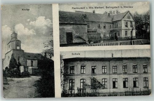 Werdau Kirche Schule Gasthaus Markert Selingstedt