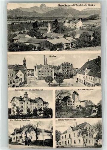 Oberelkofen Grafing Rekonvaleszentenheim Oelkofen Schloss Gg. Hubers Handlung Schule