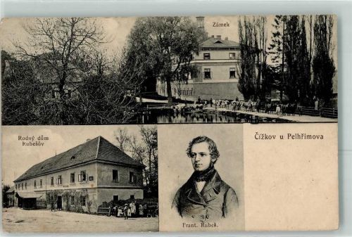 Pelhrimov Pilgram - Rodny dum Rubesuv Schloss Frannt. Rubes Cizkov