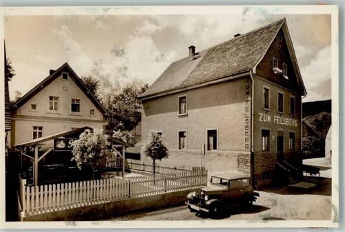 Reichenbach Gasthaus zum Felsenberg Oldtimer