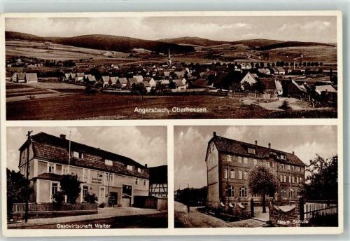 Angersbach Neue Schule Gasthaus Walter