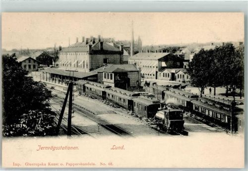 Lund Bahnhof Eisenbahn