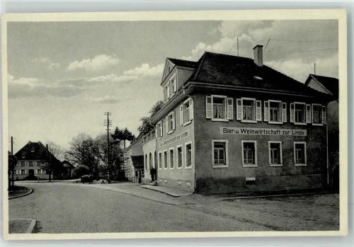 79341 W7832 Kenzingen - Bier- u. Weingasthaus zur Linde