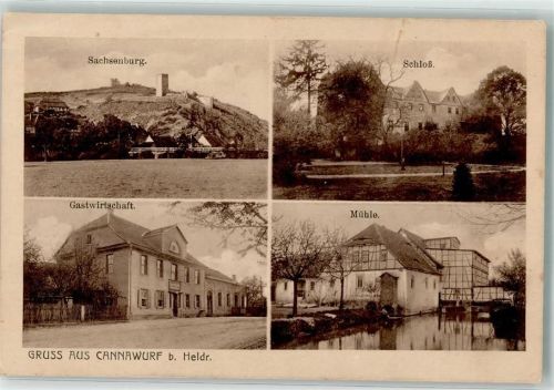 Kannawurf Schauenburg Schloß Mühle Gasthaus