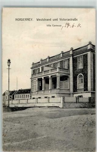 Norderney 1911 Villa Contessa Victoriastraße