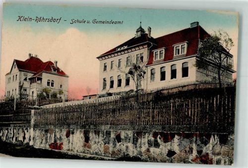 01900 O8501 Kleinröhrsdorf - Schule & Gemeindeamt