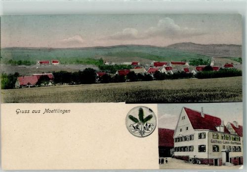 Möttlingen 1913 Gasthaus zum Lamm
