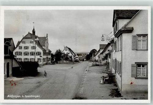 Aldingen Dorfstraße Foto AK