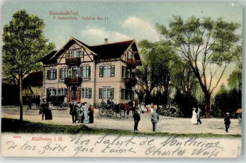 Müllheim Bahnhofhotel Kutschen
