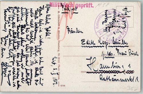 Langeneß Kaiserl. Marine Seeflugsation List auf Sylt