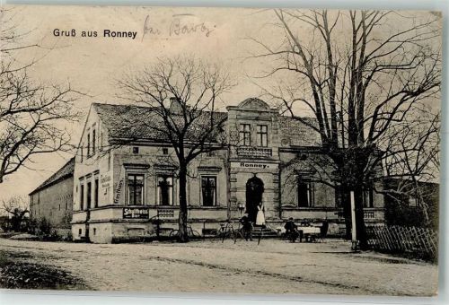 Ronney 1916 Gasthaus Emailleschild