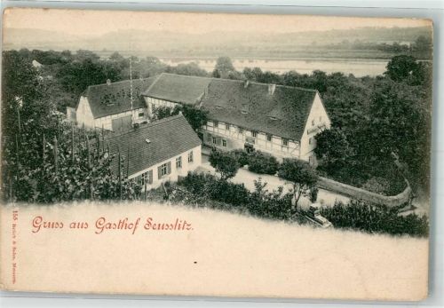 01612 O8401 Diesbar-Seußlitz - Gasthaus Seusslitz