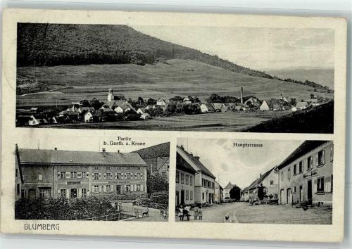 Blumberg Hauptstraße Gasthaus zur Krone