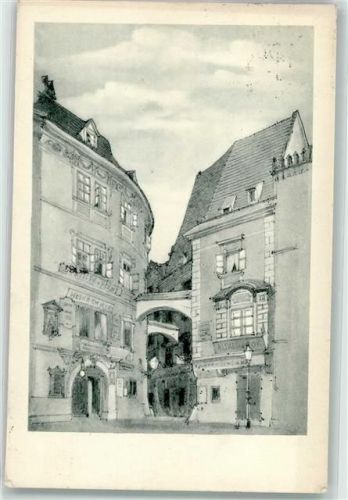 Wien Architekt Prof. L. Leupuschitz Fleischmarkt-Griechenbeisl Architekten Vereinigung Wiener Bauhütte